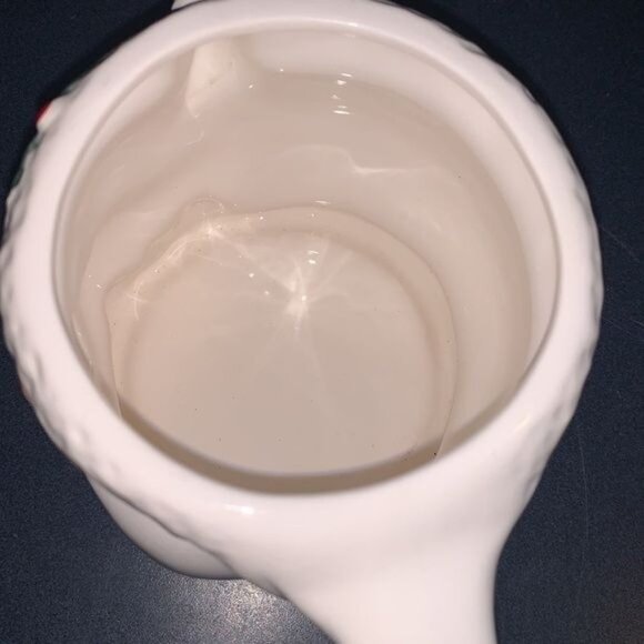 Vintage W.C. Christmas Cat Mug - Picture 2 of 7